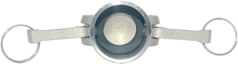 Varmhus Trash Pump Adapter Dust Cap/Dust Cover,Type DC Cam and Groove Hose Pipe Fitting Coupler,Stainless Steel 316 (1") - Image 3